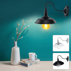 Vintage Industrial Factory Iron Wall Lamp Light Shade Pendant Lampshade