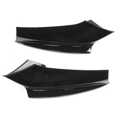 For 5 Series with M Sport Bumper Front Bumper Lip Spoiler Splitter Surround Molding Cover Trim Body Kit
