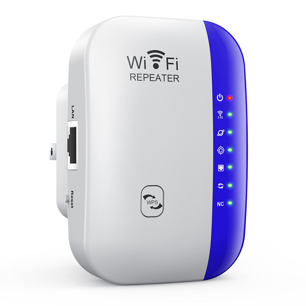 300Mbps Mini WiFi Extender Booster Wireless WiFi Repeater Expand WiFi Range AP with WPS