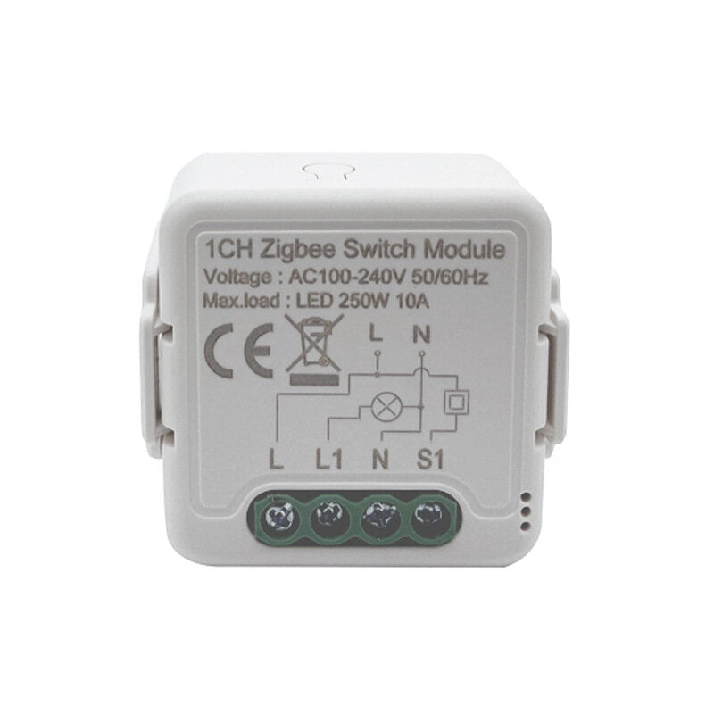 Smart 1 Way Switch On-off Device APP Mobile Phone Voice Control Modification Module