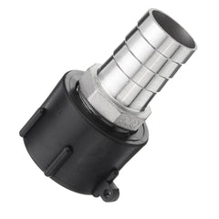 Tank Coarse Thread Drain Adapter to 38/45/50/60mm Stainless Steel Hose Outlet Connector Replacement Valve Fitting Parts for Home Garden