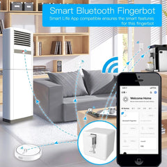 Smart Bluetooth Fingerbot Switch Bot Button Pusher Smart Life App Voice Control via Alexa Google Assistant