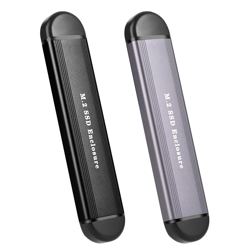 2 in 1 M.2 SSD Hard Drive Enclosure Type-C 3.1 Gen2 USB 3.0 to M.2 NVME/SATA 2TB