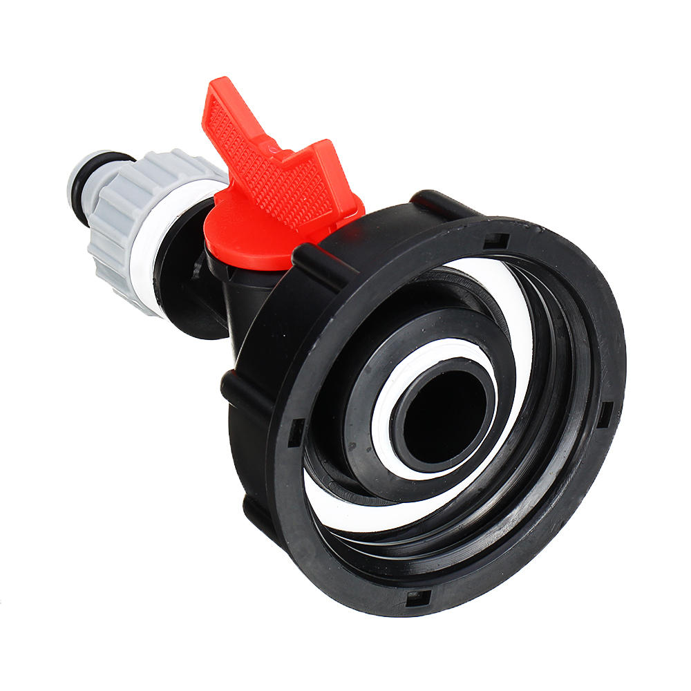 Water Tank Outlet Connector Hose Fittings Connection Garden Tap Plastic Adapter Quick