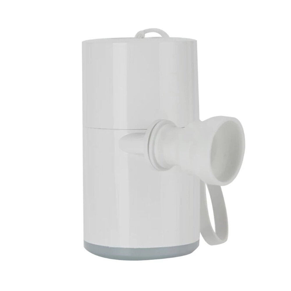 Outdoor Camping Tiny Air Pump With Camping Lamp Ultralight 1300mAh 180L/Min USB Charging Mini Inflator 3-level Brightness Adjustment