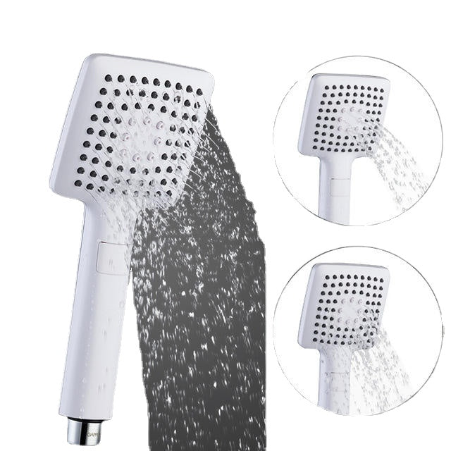 Handheld Bathroom Asjuatable SPA ABS Chrome Plated Water Saving Tap Shower Faucet