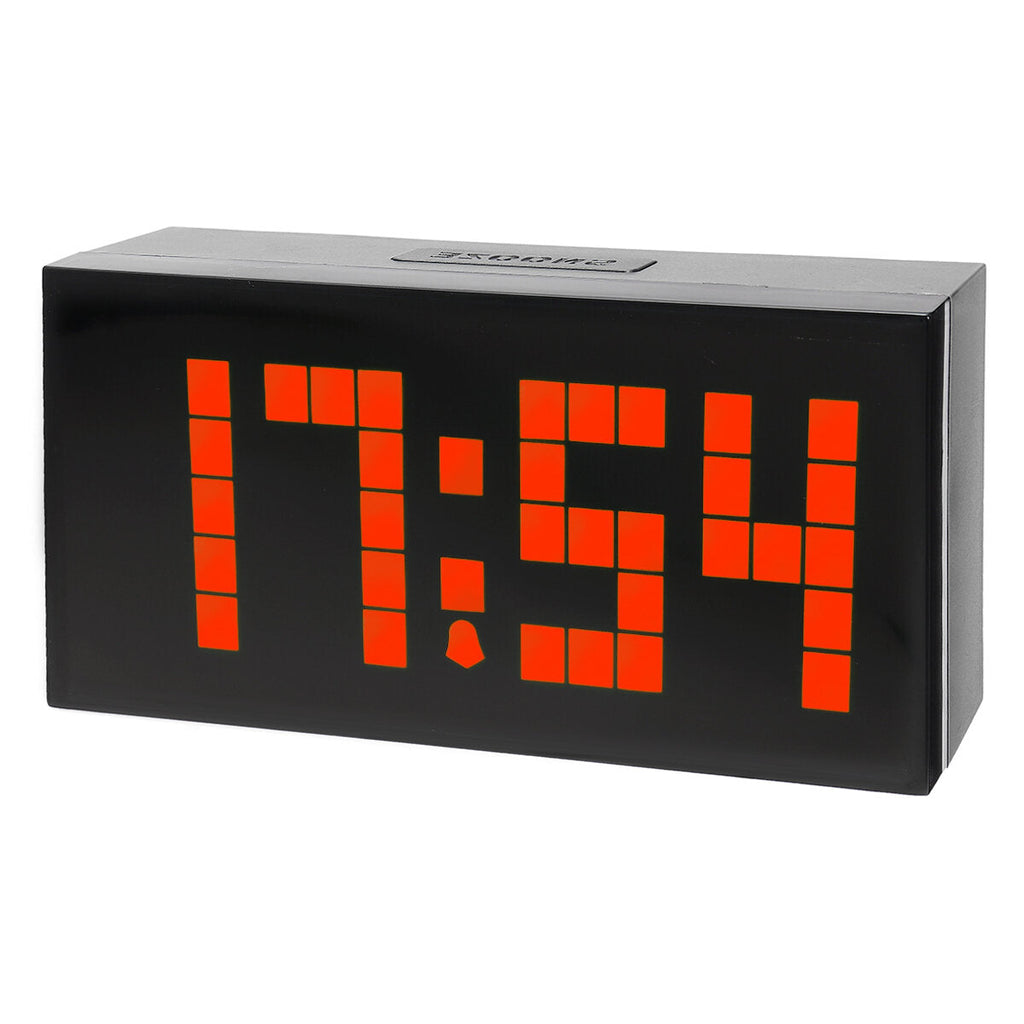 Electronic Creative LED Dot Design Digit Cube Thermometer Date Clock