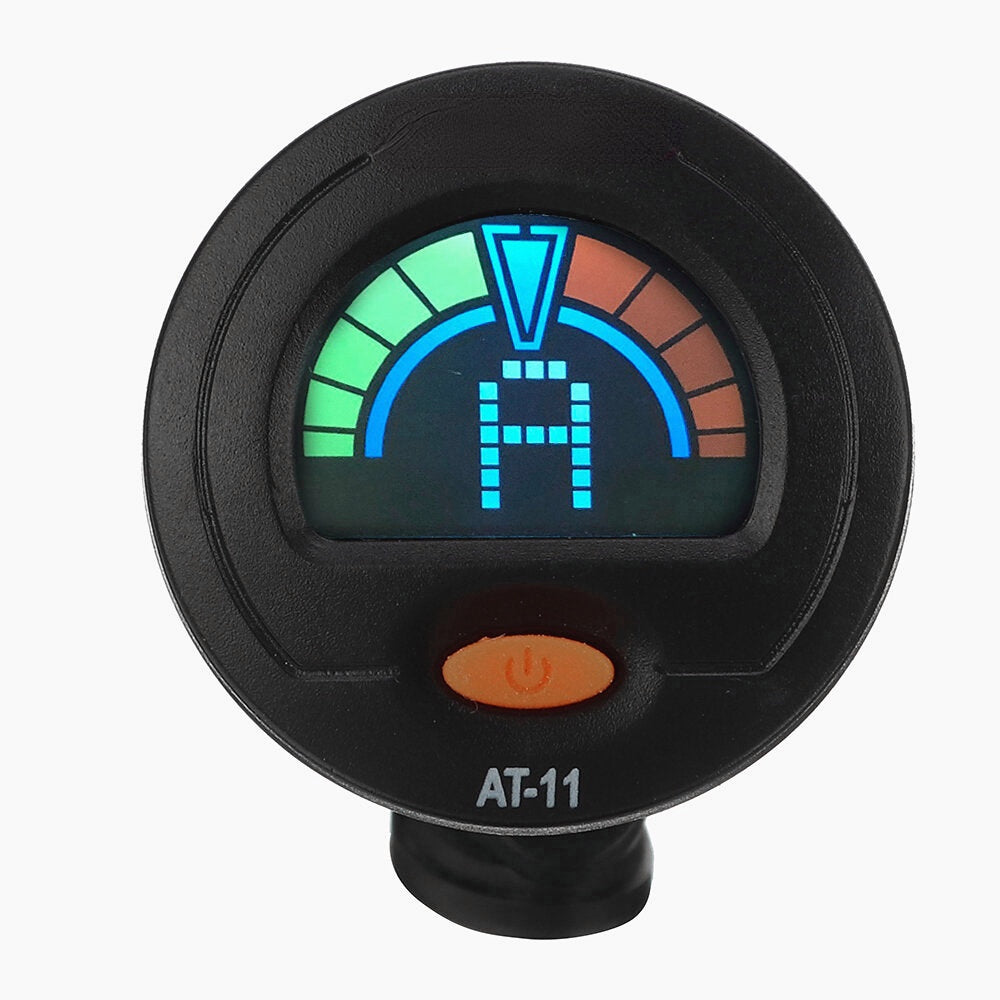 Clip-on Tuner Color Screen for Chromatic Guitar Bass Ukulele Violin