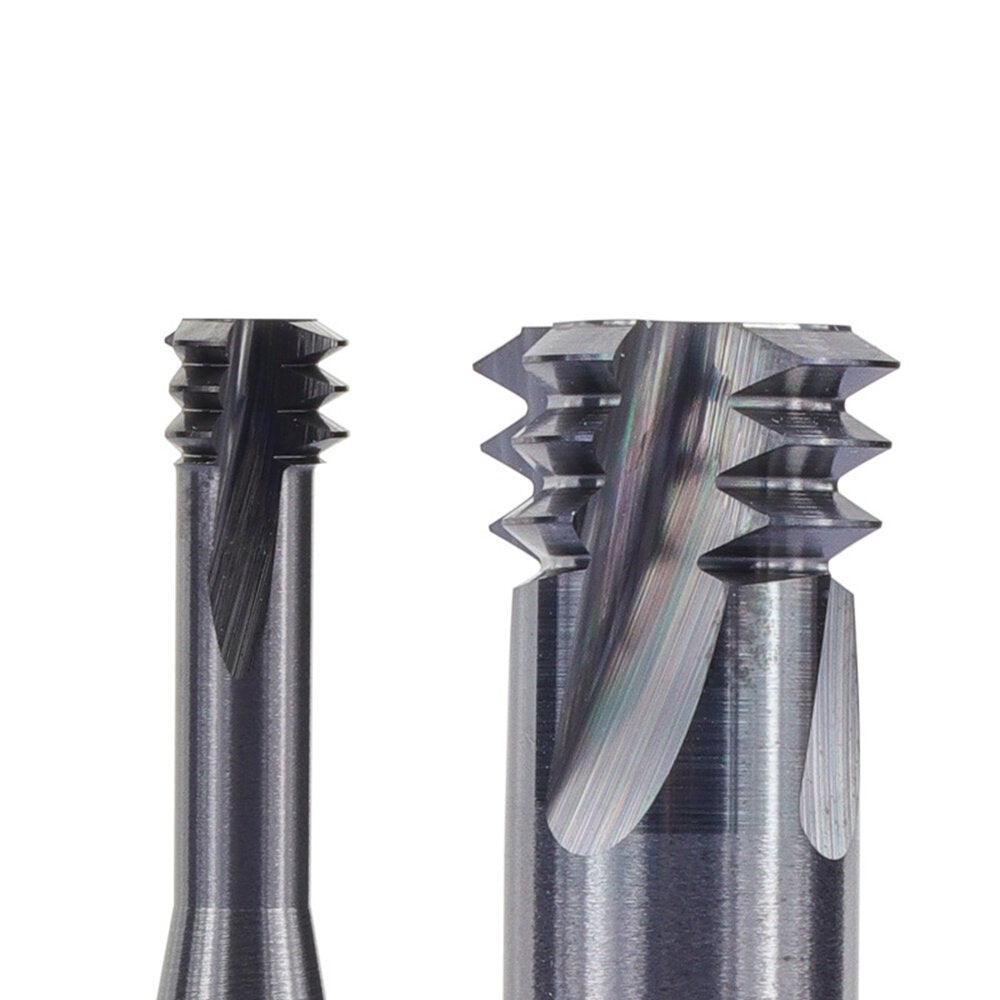3 Flute Thread Milling Cutter 60 Degree Metric Carbide End Mill CNC Router Bit