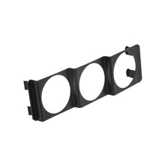 52mm 12V Car Triple Gauge Meter Panel Mount Holder Bracket Hole Pod Dash Black
