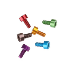 10Pcs M36mm Hex Socket Screw M3 Cap Head Bolt 7075 Aluminum Alloy Multicolor