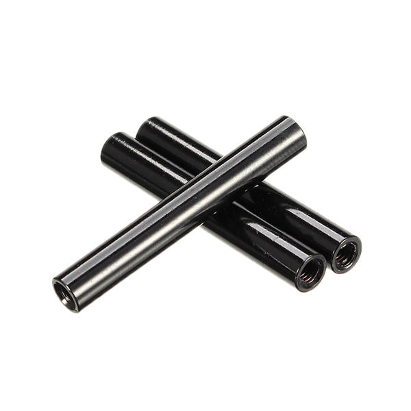 M3 Aluminum Alloy Standoff Studs 8-35mm Black Round PCB Board Spacers Standoffs 10pcs