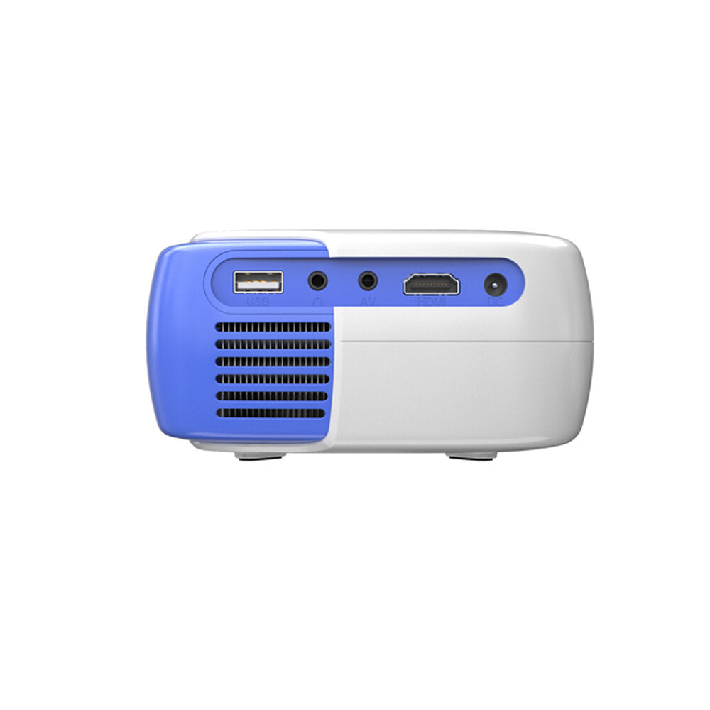 Mini LED Projector LCD 1080P Supported 40 ANSI Lumens Portable Children Home Theater