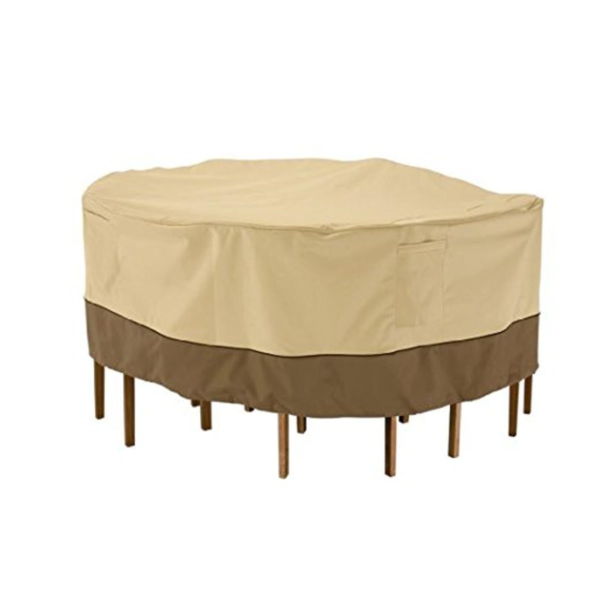 Garden Round Waterproof Table Cover Patio Outdoor Furniture Set Shelter Protection