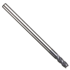 5pcs 4 Flutes 3mm Shank Tungsten Carbide End Mill Cutter HRC50 CNC Tool