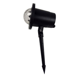 6W RGBW LED Crystal Ball Lawn Stage Light Waterproof Outdoor Garden for Chrismas AC100-240V