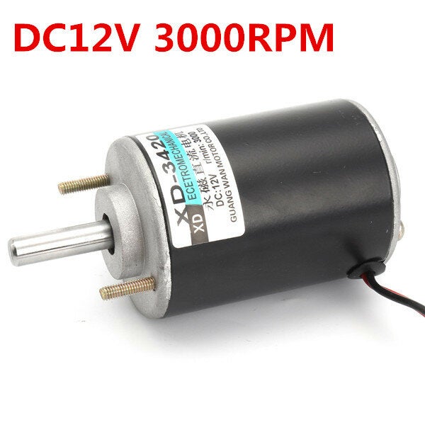DC 12/24V 30W Permanent Magnet DC Motor CW/CCW Motor