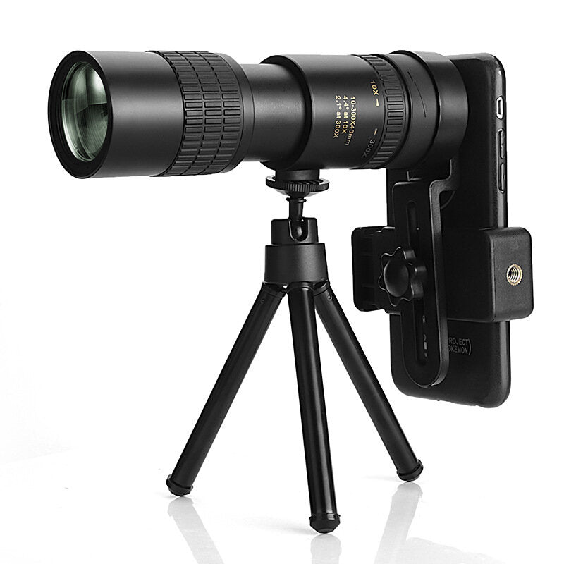 Zoom Telescope Metal Professional HD Monocular Retractable Telescopic for Outdoor Camping Travel