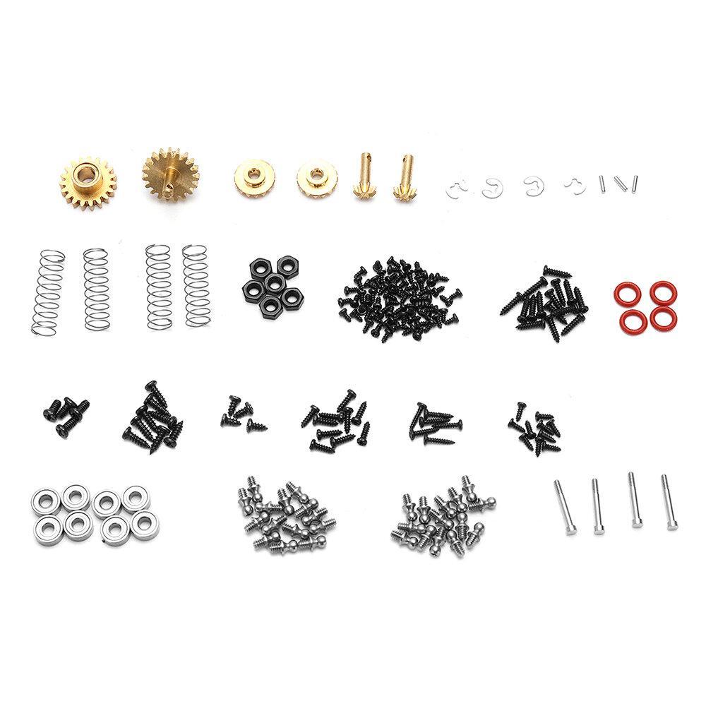 4WD DIY Frame RC Kit Rock Crawler Car Off-Road Vehicles without Electronic Parts