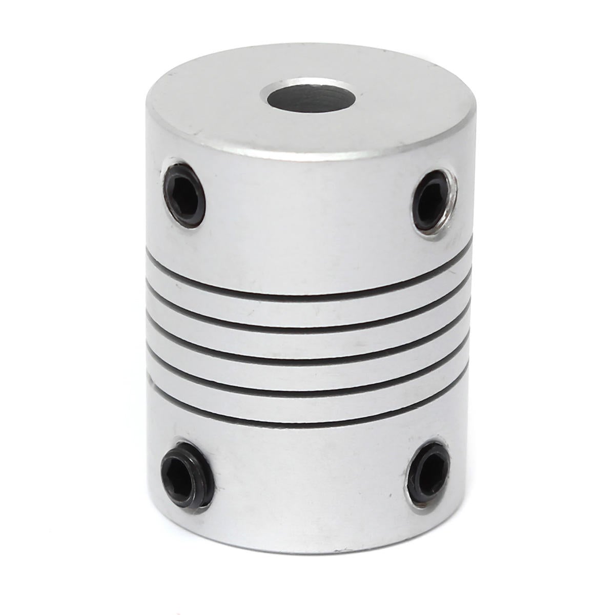 5pcs 5mm x 8mm Aluminum Flexible Shaft Coupling OD19mm x L25mm CNC Stepper Motor Coupler Connector