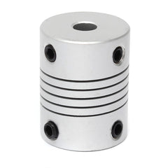 5pcs 5mm x 8mm Aluminum Flexible Shaft Coupling OD19mm x L25mm CNC Stepper Motor Coupler Connector
