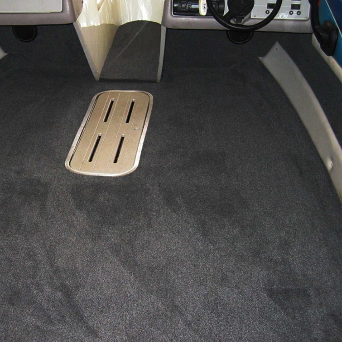 3x2m Non-slip Marine Carpet Floor Felt Boat Yacht Houseboat Deck Cab Bunk Mat Under Cabin Deck Plating