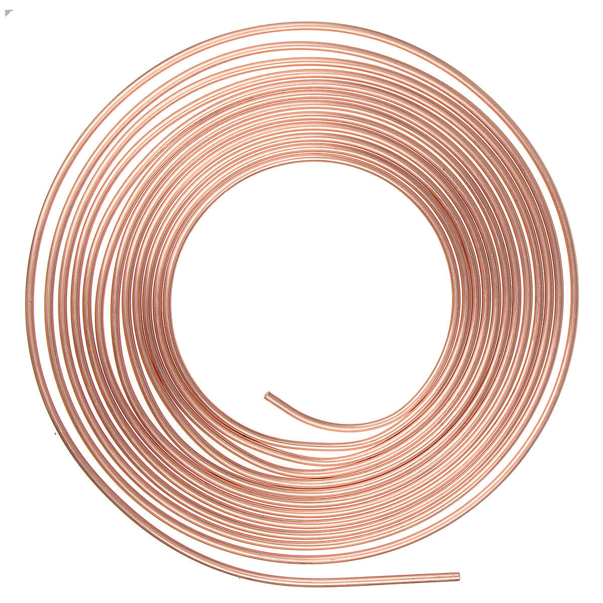 Roll Copper Steel 25 ft. 3/16" Brake Line Pipe Tubing with 20 Pcs Kit Fittings Brake Female Male Nut