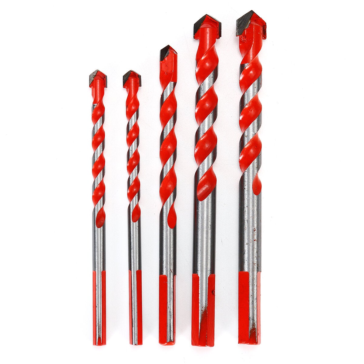 Multi-purpose Ceramic Wall Drill Bit Set Anti-skid Triangle Shank Hole Opener for Concrete Wood Iron Copper