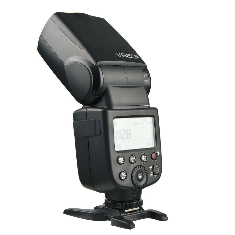Flash Light Speedlight w/ Rechargeable Lithium-ion Battery for Nikon/Canon/Olympus/Pentax/Fujifilm