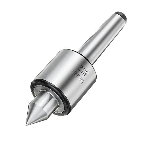 Lathe Live Center Taper Tool Alloy Steel Triple Ball Bearings Accuracy 0.000197 Inch