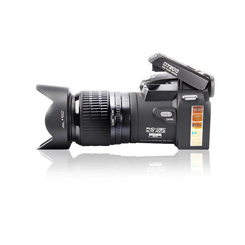 Digital Camera 33MP Auto Focus 24X Zoom HD 1080P Professional DSLR Camera Telephoto Lens Wide Angle Lens with Storage Bag Tripod Remote Control