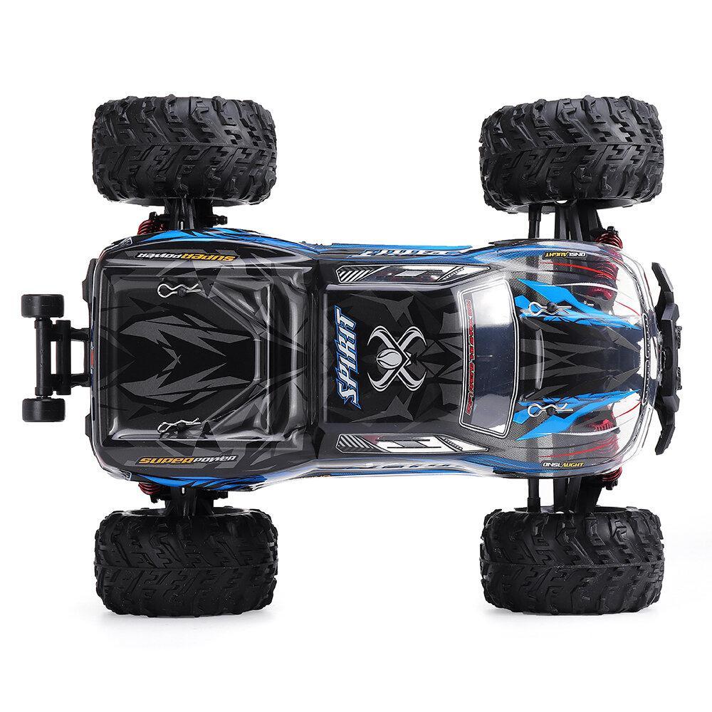 2.4G 4WD 52km/h Brushless Proportional Control RC Car with LED Light RTR Toys