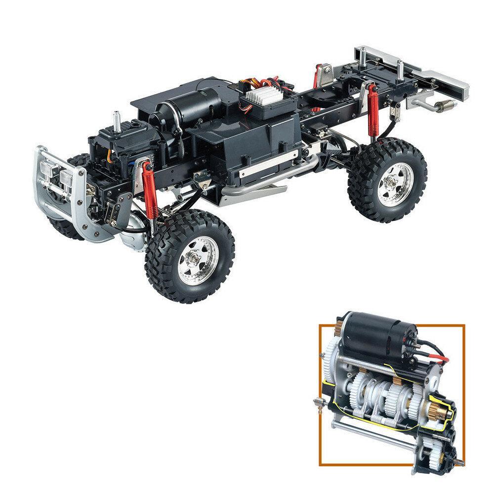 2.4G 4WD RC Car Pickup Truck Rock Crawler without Battery Charger Model