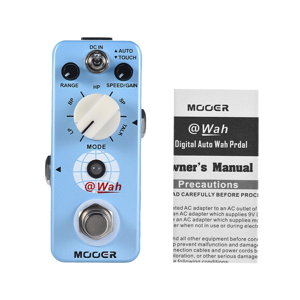 Wah Digital Auto Pedal Guitar Effect 5 Modes True Bypass Full Metal Musical Instrument Portable Pedals Parts