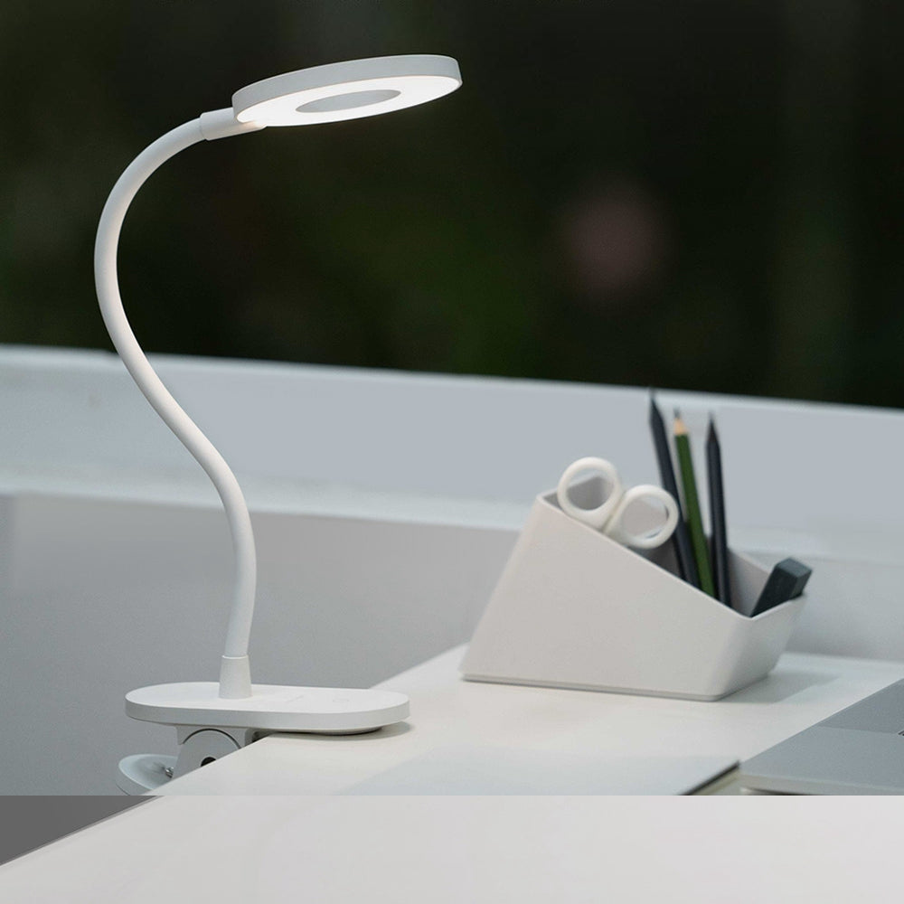 5W USB Rechargeable Clip Desk LED Lamp Eye Protection Reading Light