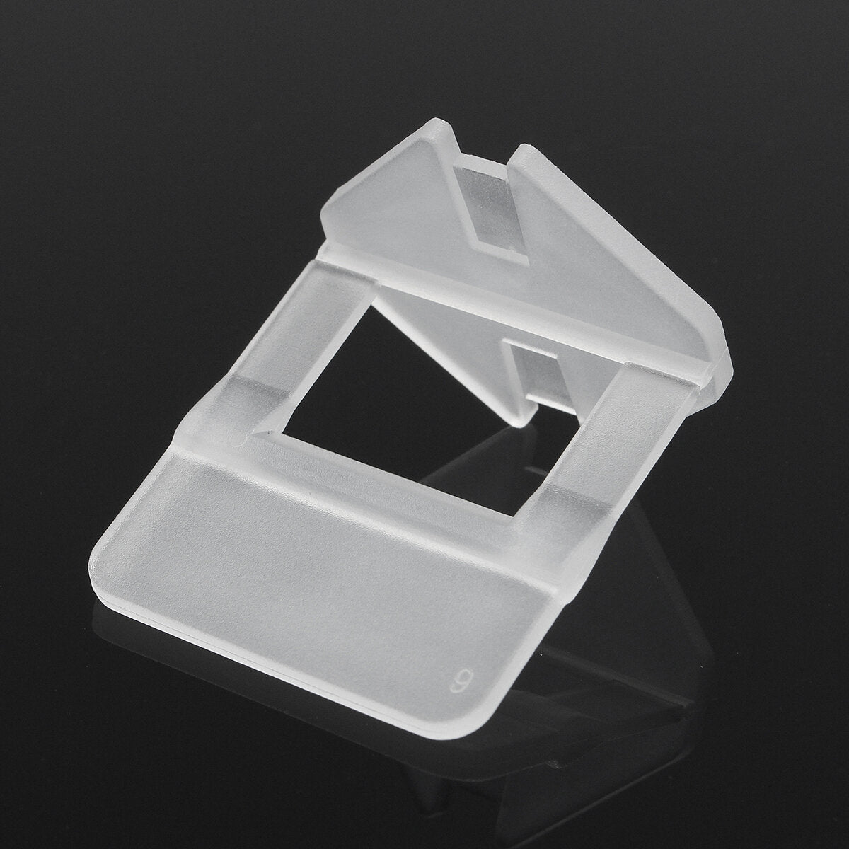 100Pcs 1.5mm White Ceramic Tile Tiling Accessibility Spacer Plastic Clip