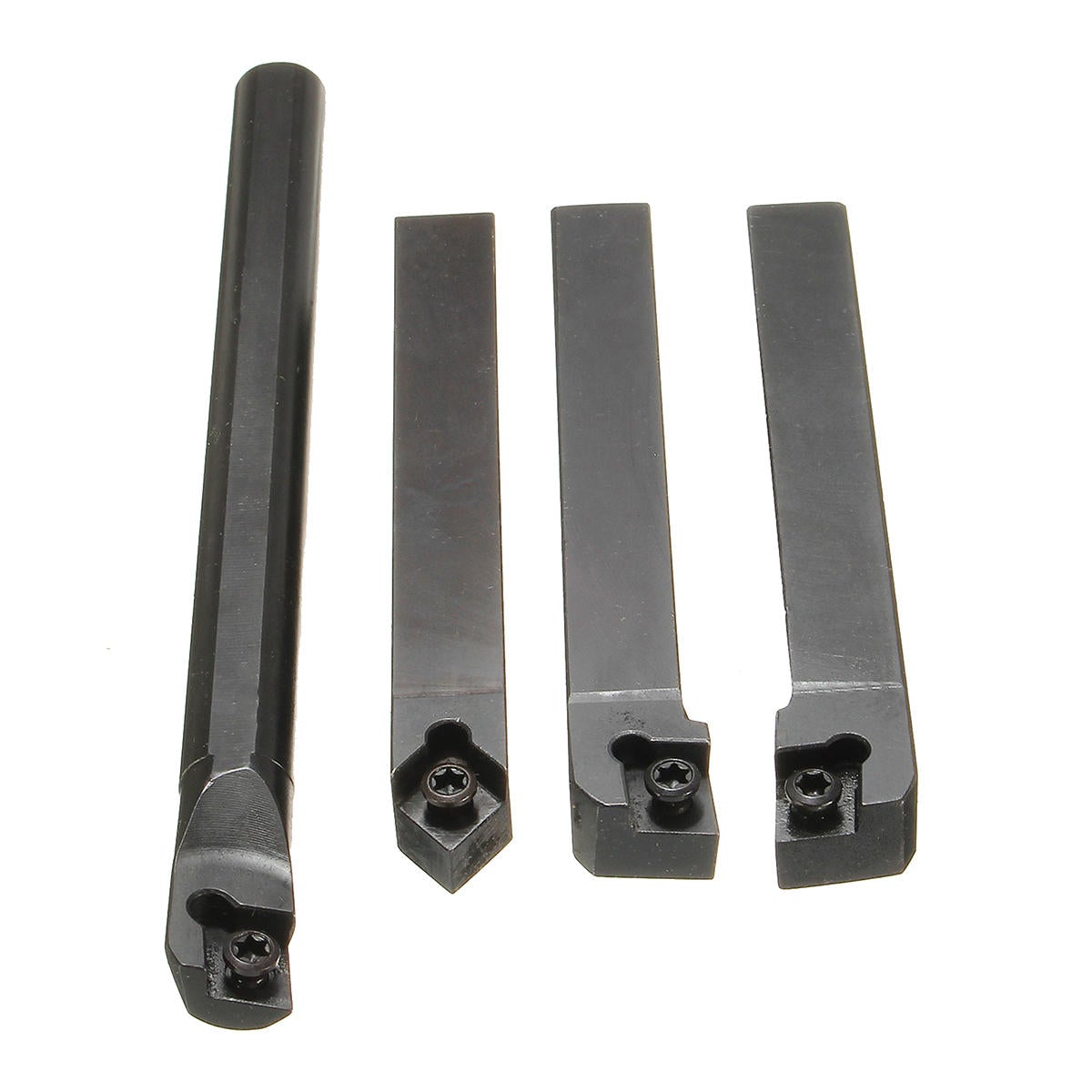 4pcs 12mm Lathe Boring Bar Turning Tool Holder With 10pcs CCMT09T304 Carbide Inserts
