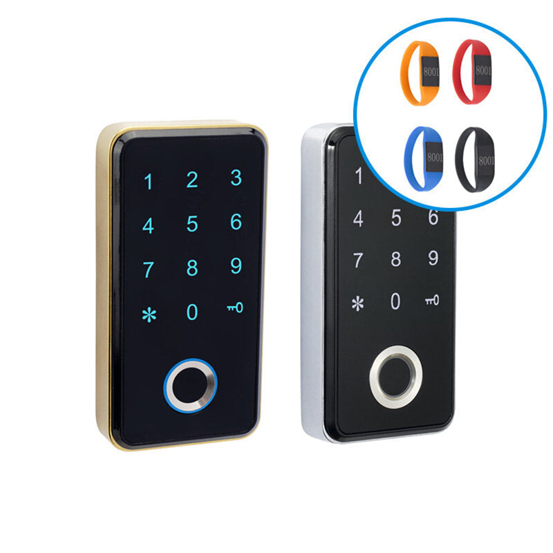 Smart Key less Biometric Fingerprint Digital Password Electronic Lock For Cabinet File Locker Cabinet Door Wardrobe Drawer Locker