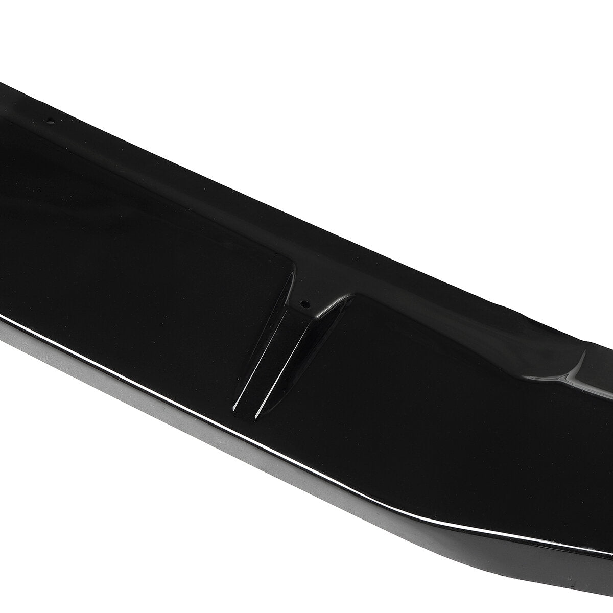 Painted Bright Black Front Bumper Lip Chin Spoiler Splitter For Nissan Sentra 2020 2021