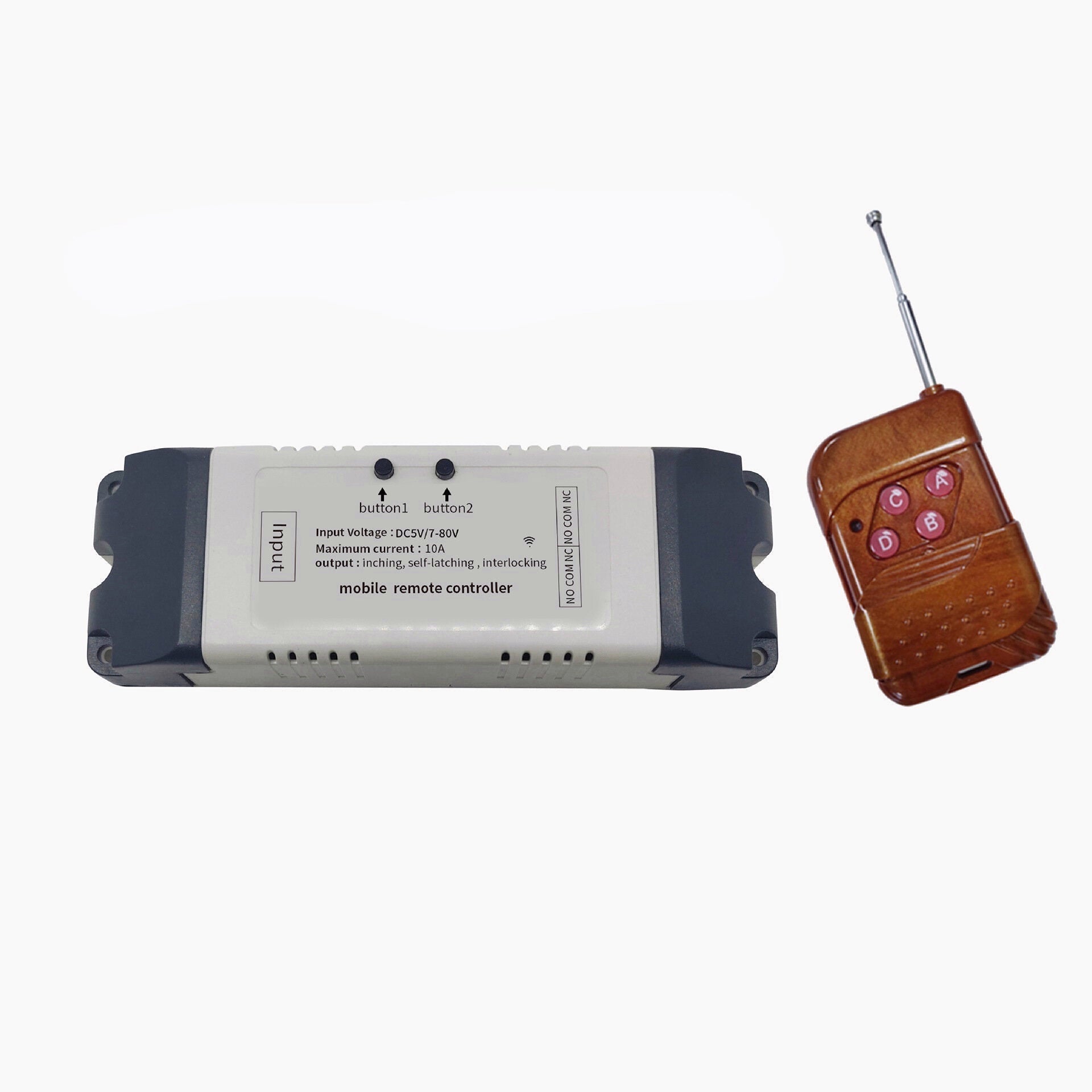 WIFI Switch Garage Switch DC12V 24V 32V AC220V Dry Contact Switch NO COM NC Compatible With Google assistant & Alexa