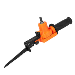 Reciprocating Saw Attachment Adapter for Wood Metal Cutting, Orange