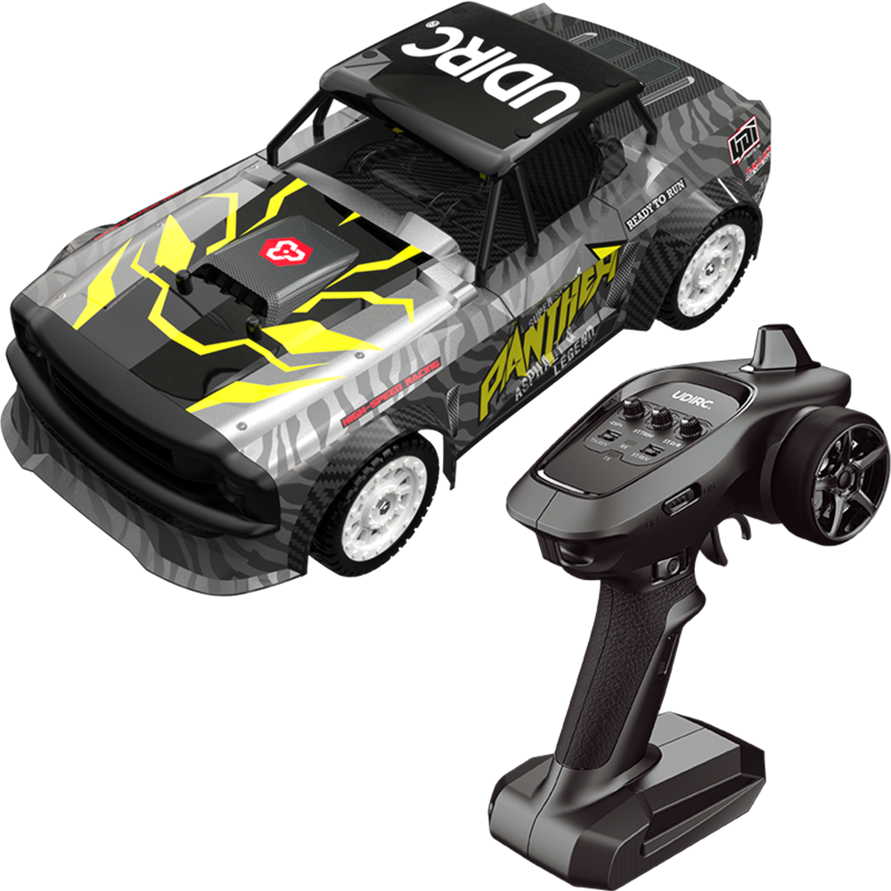 RTR Brushless Several Battery 2.4G 4WD RC Car LED Light Drift Proportional Vehicles Model