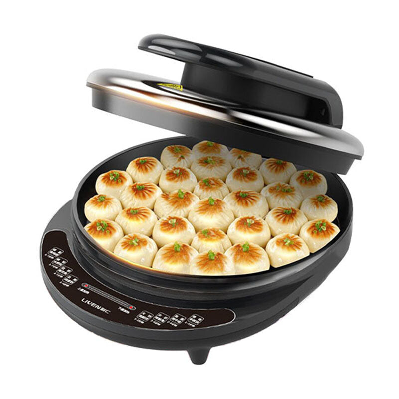 Electric Baking Pan 1600W Crepe Maker Non-Stick Coating Toaster Mechanical Control Frying Machine from Ecological Chain