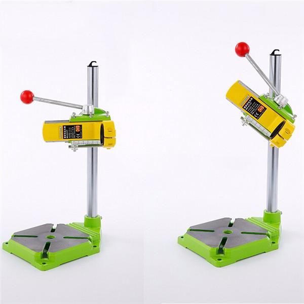 Bench Drill Stand/Press Mini Electric Drill Carrier Bracket 90 Rotating Fixed Frame