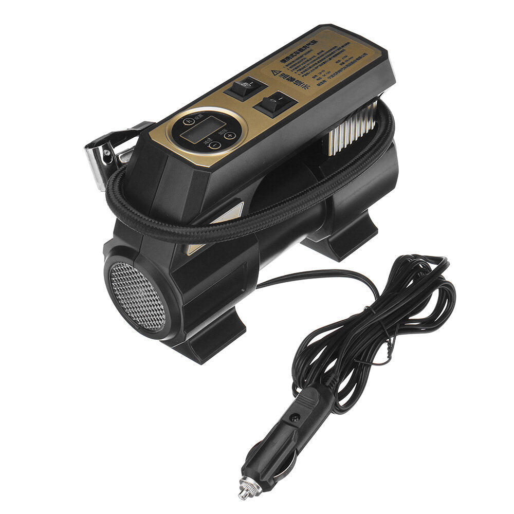 12V 200PSI Automatic Tire Inflator Electric Car Air Pump Compressor Portable Digital