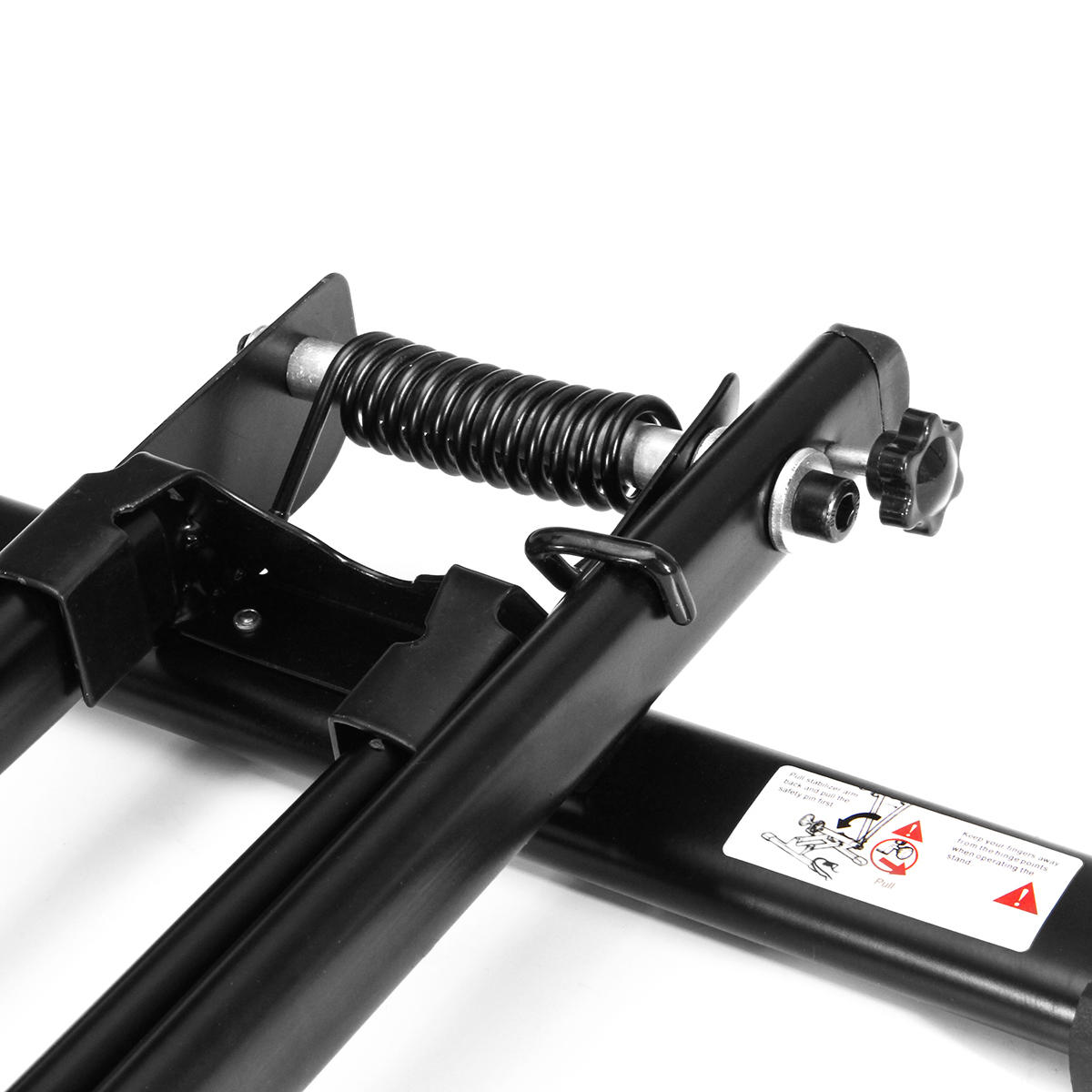 L Type Folding Floor Bike Stand Adjustable Parking Rack Bicycle Storage