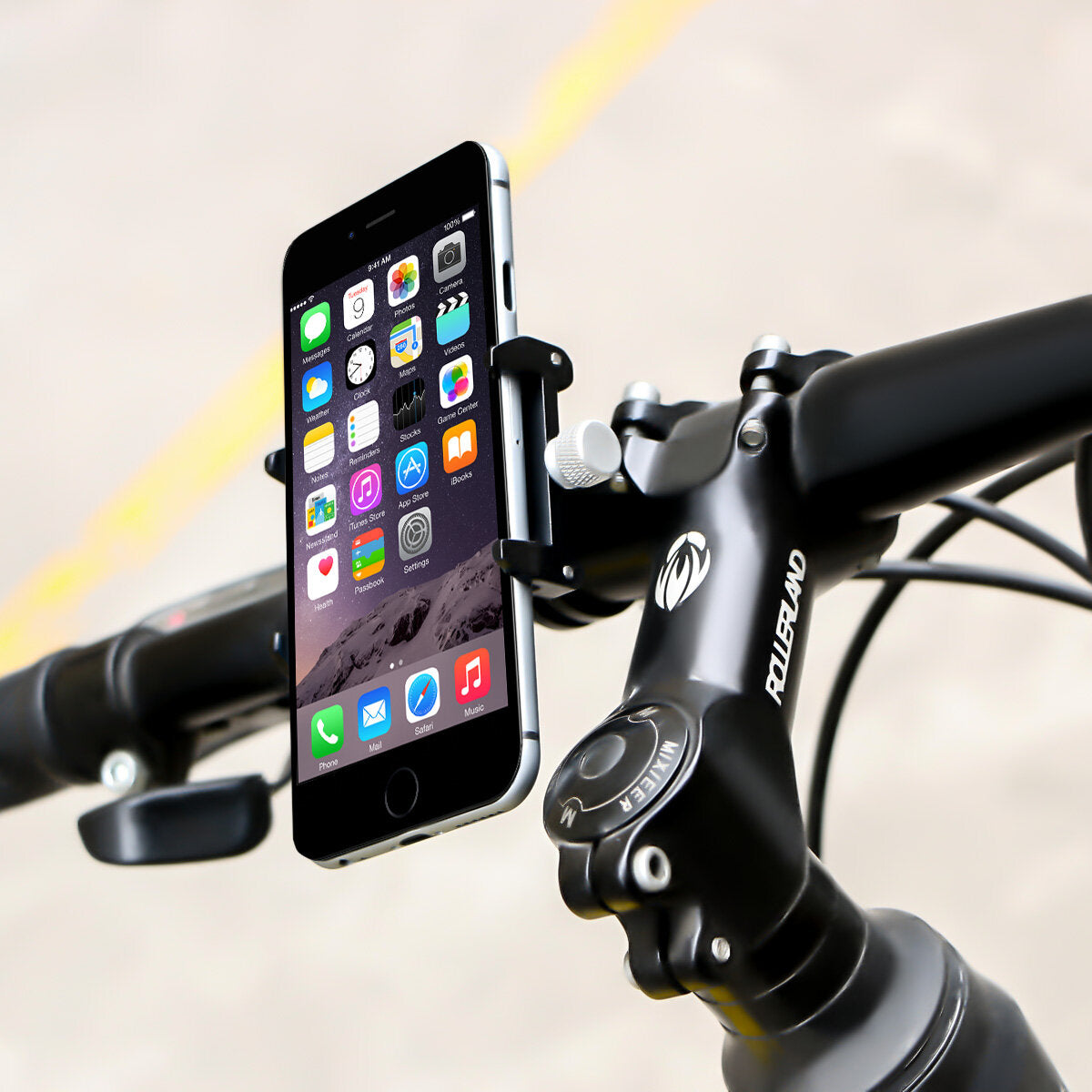 Bike Phone Holder Adjustable Quick Release Bicycle Phone Mount for 3.5-6.2inch Phone Cycling