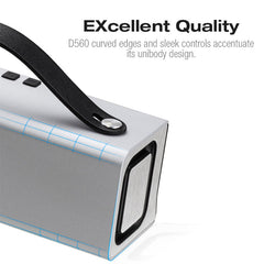 Portable Wireless Bluetooth Speaker Deep Bass Dual Full-Range Drivers 1800mAh Battery Life Subwoofer Speaker