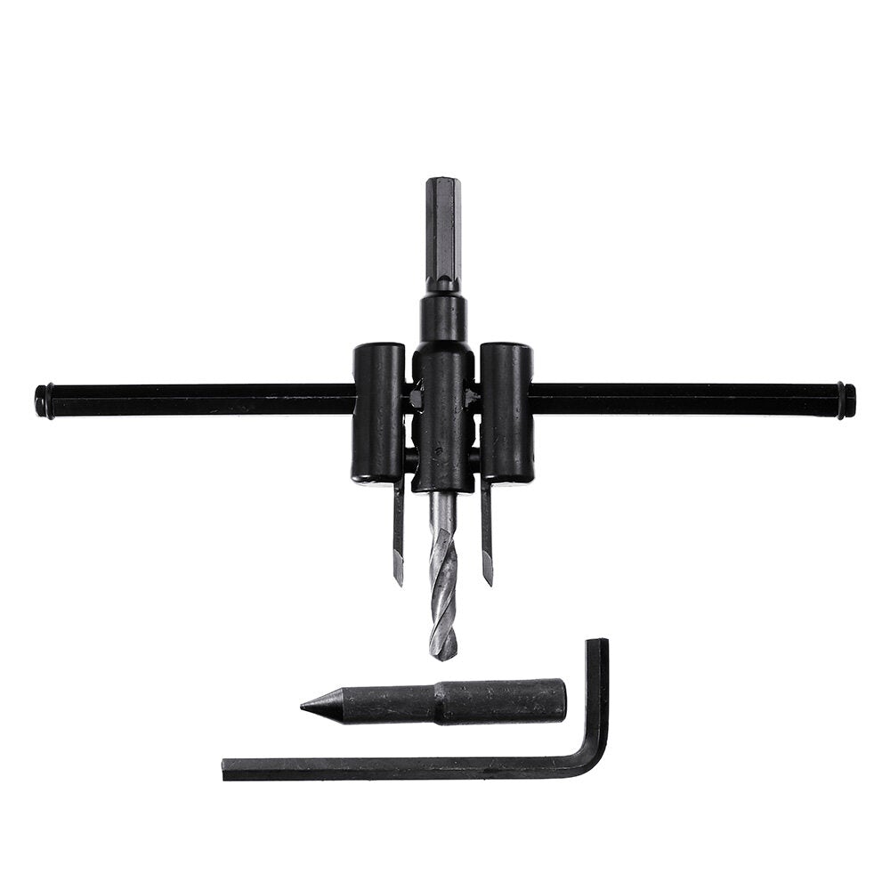 120/200/300mm Adjustable Circle Hole Saw Cutter Drywall Wood Board Hole Saw Drill Bit