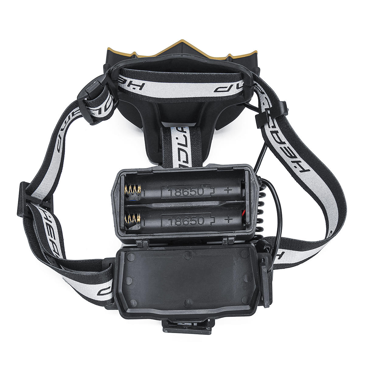 Headlamp 18650 Battery USB Fishing Flashlight Camping Hunting Cycling Bike Bicycle